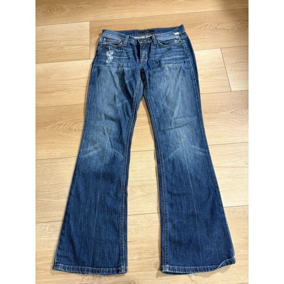 Joe's Jeans Provocateur Women's Flare Bootcut Distressed Denim Jeans W26 - Picture 1 of 8